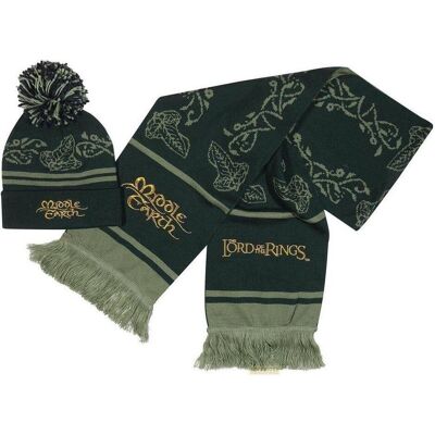Lord of the rings, Unisex, Mütze, Middle Earth Winter-Set, Grün Lord of the rings, Unisex, Mütze, Middle Earth Winter-Set, Grün