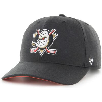 '47, Herren, Cap, Nhl Cold Zone 47 Mvp DP Anaheim Ducks Schwarz Osf, Schwarz '47, Herren, Cap, Nhl Cold Zone 47 Mvp DP Anaheim Ducks Schwarz Osf, Schwarz