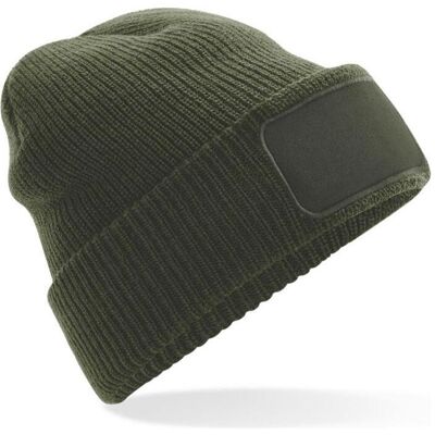 Beechfield, Unisex, Mütze, Thinsulate™ Patch Beanie, Grün, (One Size) Beechfield, Unisex, Mütze, Thinsulate™ Patch Beanie, Grün, (One Size)