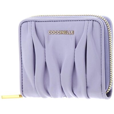 Coccinelle Damen, Portemonnaie, Metallic Goodie Wallet Smooth Calf Leather Soft, Violett Coccinelle Damen, Portemonnaie, Metallic Goodie Wallet Smooth Calf Leather Soft, Violett