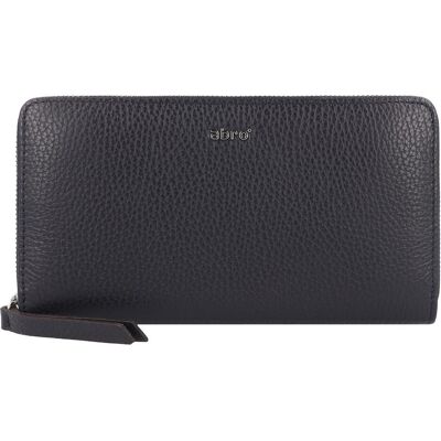 Abro, Damen, Portemonnaie, Adria Geldbörse Leder 19 cm, Blau Abro, Damen, Portemonnaie, Adria Geldbörse Leder 19 cm, Blau