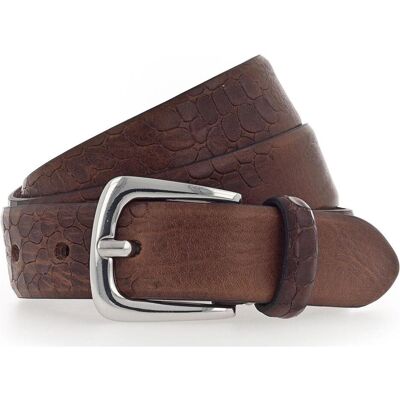 B.Belt, Damen, Gürtel, Charlisa Silver Belt, Braun B.Belt, Damen, Gürtel, Charlisa Silver Belt, Braun