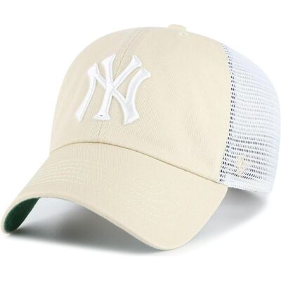 47 Brand, Herren, Cap, Trucker Vintage Cap - Trawler New York Yankees Sand, Beige, (One Size) 47 Brand, Herren, Cap, Trucker Vintage Cap - Trawler New York Yankees Sand, Beige, (One Size)