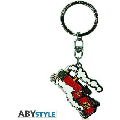 ABYstyle Unisex, Schlüsselanhänger, Portachiavi Harry Potter in metallo Hogwarts Expr. (ax2), Silber ABYstyle Unisex, Schlüsselanhänger, Portachiavi Harry Potter in metallo Hogwarts Expr. (ax2), Silber