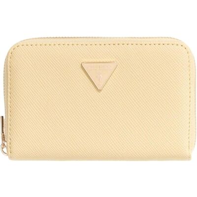 Guess Damen, Portemonnaie, Serenova SLG Medium Zip Around Wallet, Gelb Guess Damen, Portemonnaie, Serenova SLG Medium Zip Around Wallet, Gelb