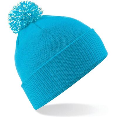Outdoor Spirit, Damen, Mütze, Damenmütze mit Bommel, Blau Outdoor Spirit, Damen, Mütze, Damenmütze mit Bommel, Blau