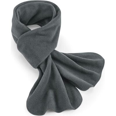 Beechfield, Unisex, Schal, Recycled Fleece Scarf, Grau Beechfield, Unisex, Schal, Recycled Fleece Scarf, Grau