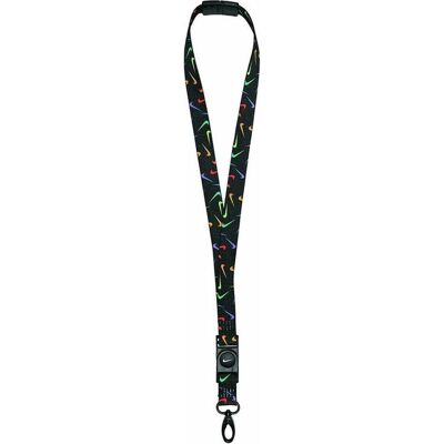 Nike Herren, Schlüsselanhänger, Lanyard N0001624921NS, Schwarz Nike Herren, Schlüsselanhänger, Lanyard N0001624921NS, Schwarz