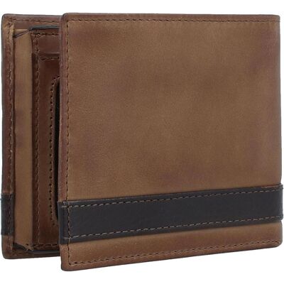 Fossil Herren, Portemonnaie, Quinn Geldbörse Leder 11 cm, Braun Fossil Herren, Portemonnaie, Quinn Geldbörse Leder 11 cm, Braun