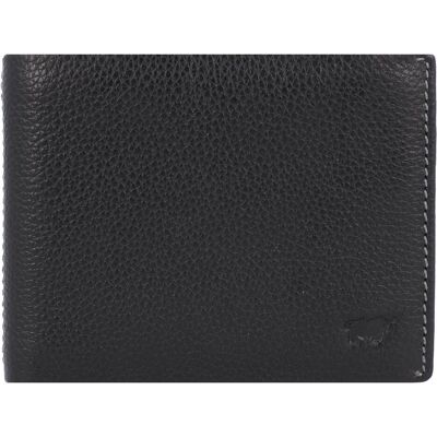 Braun Büffel, Herren, Portemonnaie, Geldbörse Prato RFID 69338, Schwarz Braun Büffel, Herren, Portemonnaie, Geldbörse Prato RFID 69338, Schwarz