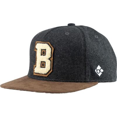 Bavarian Caps, Unisex, Cap, B Snapback, Grau, (One Size) Bavarian Caps, Unisex, Cap, B Snapback, Grau, (One Size)
