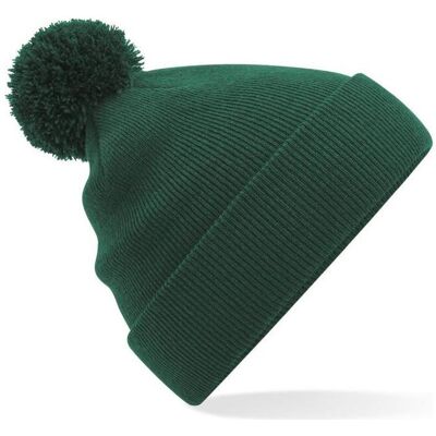 Beechfield, Unisex, Mütze, Original Pom Pom Beanie, Grün, (One Size) Beechfield, Unisex, Mütze, Original Pom Pom Beanie, Grün, (One Size)