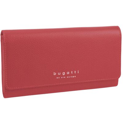 Bugatti Damen, Portemonnaie, Langbörse Linda Continental Wallet, Rot Bugatti Damen, Portemonnaie, Langbörse Linda Continental Wallet, Rot