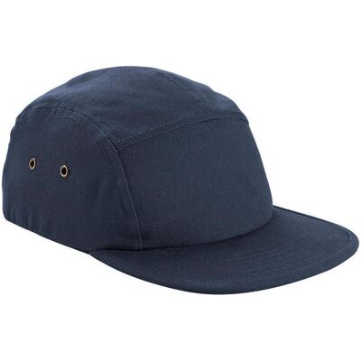 Beechfield, Unisex, Cap, Canvas 5 Panel Camper Cap, Blau, (One Size) Beechfield, Unisex, Cap, Canvas 5 Panel Camper Cap, Blau, (One Size)