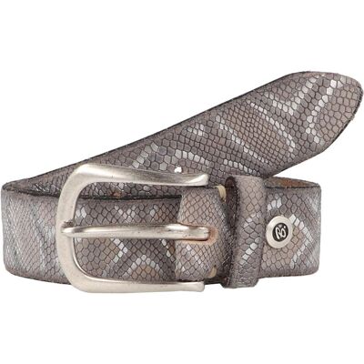 B.Belt, Damen, Gürtel, Gürtel Leder, Mehrfarbig, Grau, (85) B.Belt, Damen, Gürtel, Gürtel Leder, Mehrfarbig, Grau, (85)