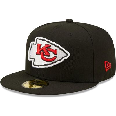 New Era, Herren, Cap, 59Fifty Cap - Kansas City Chiefs 40years - 7 3/8, Schwarz, (7 3/8) New Era, Herren, Cap, 59Fifty Cap - Kansas City Chiefs 40years - 7 3/8, Schwarz, (7 3/8)