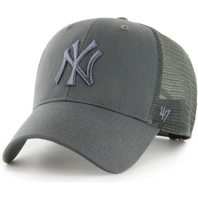 47 Brand, Herren, Cap, Trucker Branson MLB New York Yankees, Grau, (One Size) 47 Brand, Herren, Cap, Trucker Branson MLB New York Yankees, Grau, (One Size)