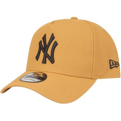 New Era, Herren, Cap, 9Forty A-Frame Trucker Cap - New York Yankees tan, Braun, Schwarz New Era, Herren, Cap, 9Forty A-Frame Trucker Cap - New York Yankees tan, Braun, Schwarz