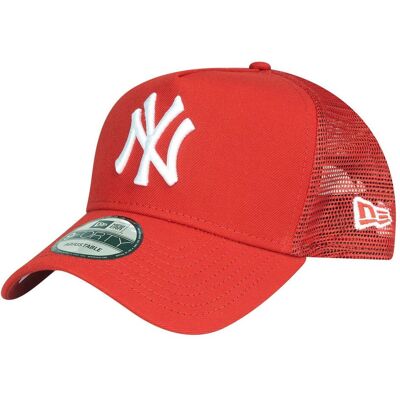 New Era, Herren, Cap, 9Forty Snapback Trucker Cap - New York Yankees Rot, Rot New Era, Herren, Cap, 9Forty Snapback Trucker Cap - New York Yankees Rot, Rot