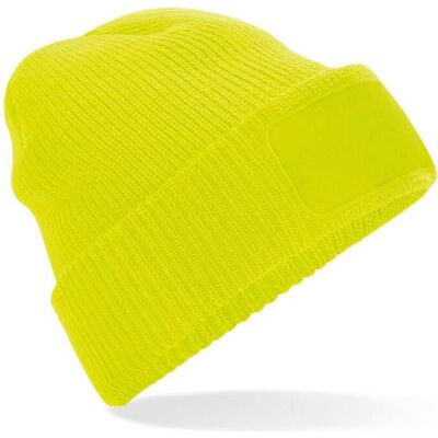 Beechfield, Unisex, Mütze, Thinsulate™ Patch Beanie, Gelb, (One Size) Beechfield, Unisex, Mütze, Thinsulate™ Patch Beanie, Gelb, (One Size)