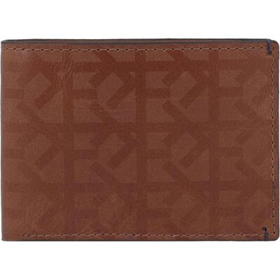 Fossil Damen, Portemonnaie, Bronson Geldbörse Leder 11.5 cm, Braun Fossil Damen, Portemonnaie, Bronson Geldbörse Leder 11.5 cm, Braun