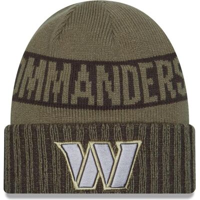 New Era, Herren, Mütze, Wintermütze Salute To Service Washington Commanders, Grün, (One Size) New Era, Herren, Mütze, Wintermütze Salute To Service Washington Commanders, Grün, (One Size)