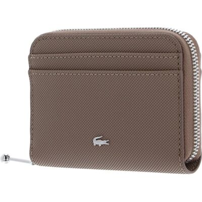 Lacoste, Damen, Portemonnaie, Daily City Zip Coin Wallet, Braun Lacoste, Damen, Portemonnaie, Daily City Zip Coin Wallet, Braun