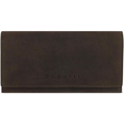 Bugatti Damen, Portemonnaie, Luca Geldbörse Leder 18.5 cm, Braun Bugatti Damen, Portemonnaie, Luca Geldbörse Leder 18.5 cm, Braun
