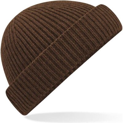 Beechfield, Unisex, Mütze, Harbour Beanie, Braun, (One Size) Beechfield, Unisex, Mütze, Harbour Beanie, Braun, (One Size)