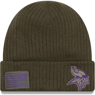New Era, Herren, Mütze, Salute To Service Minnesota Vikings, Grün New Era, Herren, Mütze, Salute To Service Minnesota Vikings, Grün