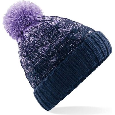 Beechfield, Herren, Mütze, Ombré Beanie, Mehrfarbig, Blau, Violett, (One Size) Beechfield, Herren, Mütze, Ombré Beanie, Mehrfarbig, Blau, Violett, (One Size)