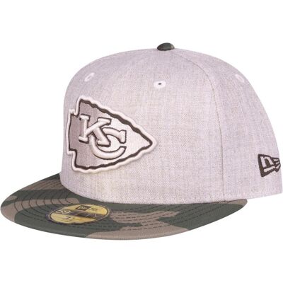 New Era, Herren, Cap, 59Fifty Heather Oat Kansas City Chiefs, Beige, (7 1/8) New Era, Herren, Cap, 59Fifty Heather Oat Kansas City Chiefs, Beige, (7 1/8)