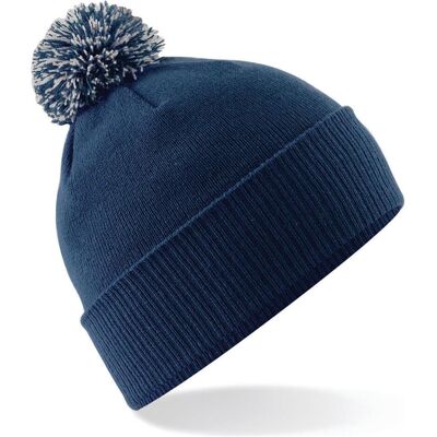 Outdoor Spirit, Damen, Mütze, Damenmütze mit Bommel, Mehrfarbig, Grau, (One Size) Outdoor Spirit, Damen, Mütze, Damenmütze mit Bommel, Mehrfarbig, Grau, (One Size)