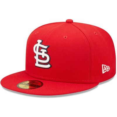 New Era, Herren, Cap, 59Fifty Cap - AUTHENTIC St. Louis Cardinals - 7 3/8, Rot New Era, Herren, Cap, 59Fifty Cap - AUTHENTIC St. Louis Cardinals - 7 3/8, Rot