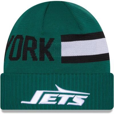 New Era, Herren, Mütze, NFL Sideline Tech Knit Mütze - New York Jets, Grün New Era, Herren, Mütze, NFL Sideline Tech Knit Mütze - New York Jets, Grün