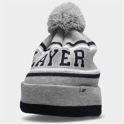 4F, Jungen, Mütze, Jr Cap, Grau, Silber, (One Size) 4F, Jungen, Mütze, Jr Cap, Grau, Silber, (One Size)