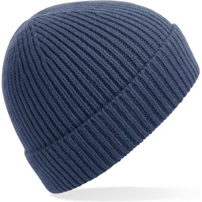 Beechfield, Unisex, Mütze, Engineered Knit Ribbed Beanie, Blau, (One Size) Beechfield, Unisex, Mütze, Engineered Knit Ribbed Beanie, Blau, (One Size)