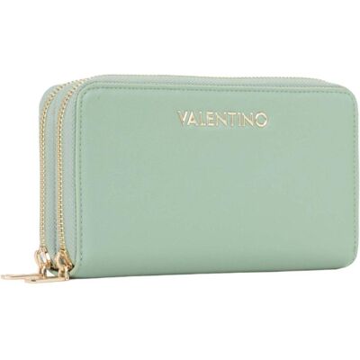 Valentino, Damen, Portemonnaie, Clio Re Zip Around Wallet, Grün Valentino, Damen, Portemonnaie, Clio Re Zip Around Wallet, Grün