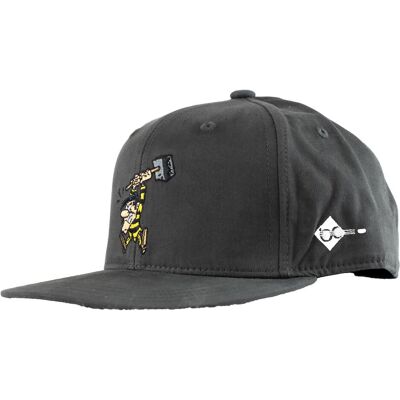 Bavarian Caps, Unisex, Cap, Grantler Klub: Joe Dalton Snapback, Schwarz, Grau, (One Size) Bavarian Caps, Unisex, Cap, Grantler Klub: Joe Dalton Snapback, Schwarz, Grau, (One Size)