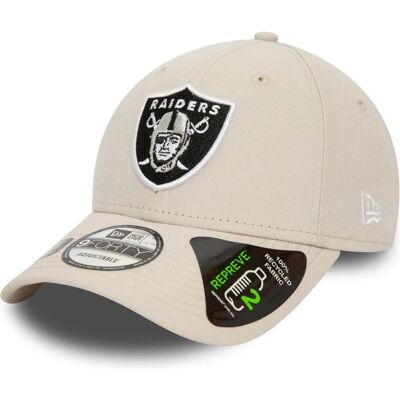 New Era, Herren, Cap, 9Forty Snapback Cap - Repreve Las Vegas Raiders, Beige New Era, Herren, Cap, 9Forty Snapback Cap - Repreve Las Vegas Raiders, Beige
