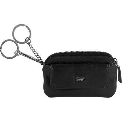 Braun Büffel, Unisex, Portemonnaie, Anna Schlüsseletui Leder 11 cm, Schwarz Braun Büffel, Unisex, Portemonnaie, Anna Schlüsseletui Leder 11 cm, Schwarz