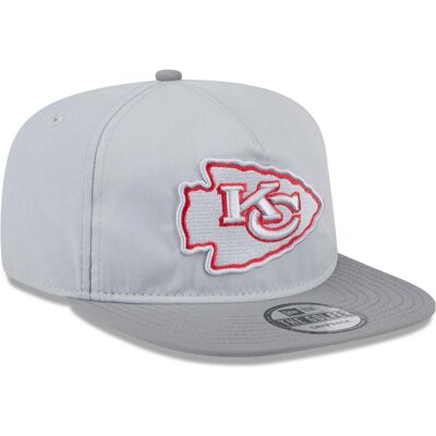 New Era, Herren, Cap, Golfer Snapback Cap Training 2024 Kansas City Chiefs, Grau New Era, Herren, Cap, Golfer Snapback Cap Training 2024 Kansas City Chiefs, Grau
