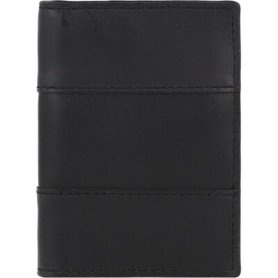 Fossil Herren, Portemonnaie, Everett Kreditkartenetui Leder 10 cm, Schwarz Fossil Herren, Portemonnaie, Everett Kreditkartenetui Leder 10 cm, Schwarz