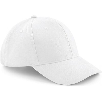 Beechfield, Unisex, Cap, Pro-Style, Weiss, (One Size) Beechfield, Unisex, Cap, Pro-Style, Weiss, (One Size)
