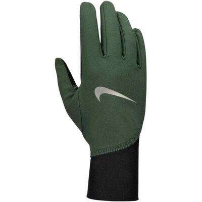 Nike Herren, Handschuhe, Pacer Midweight Handschuhe, Schwarz, Grün, (L) Nike Herren, Handschuhe, Pacer Midweight Handschuhe, Schwarz, Grün, (L)