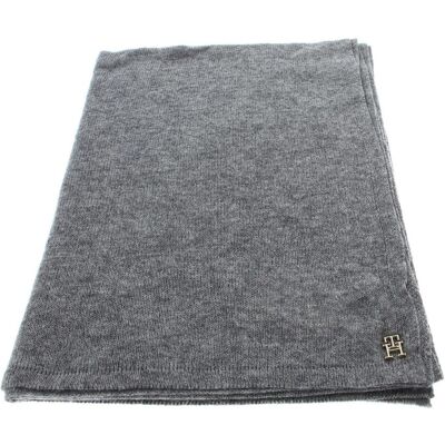 Tommy Hilfiger Damen, Schal, Cashmere Chic Knit Scarf, Grau Tommy Hilfiger Damen, Schal, Cashmere Chic Knit Scarf, Grau