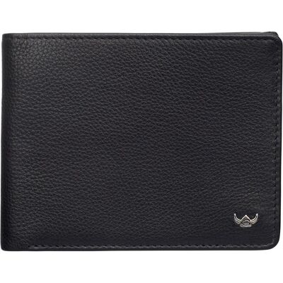 Golden Head, Herren, Portemonnaie, Geldbörse Capri RFID Protect 1420, Schwarz Golden Head, Herren, Portemonnaie, Geldbörse Capri RFID Protect 1420, Schwarz