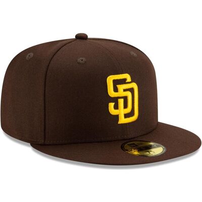 New Era, Herren, Cap, 59Fifty Cap - AUTHENTIC San Diego Padres - 7 7/8, Braun New Era, Herren, Cap, 59Fifty Cap - AUTHENTIC San Diego Padres - 7 7/8, Braun