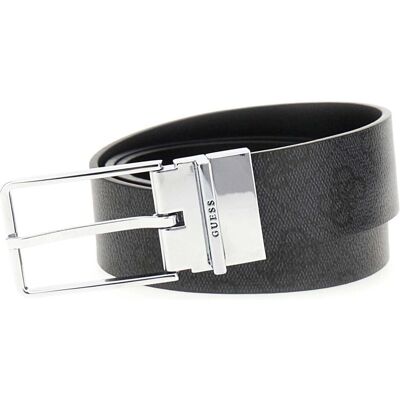 Guess Herren, Gürtel, Milano Adjustable and Reversible Belt, Schwarz Guess Herren, Gürtel, Milano Adjustable and Reversible Belt, Schwarz