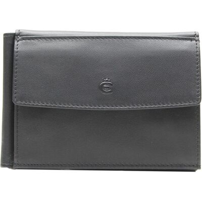 Esquire, Herren, Portemonnaie, Logo Clip Wallet, Schwarz Esquire, Herren, Portemonnaie, Logo Clip Wallet, Schwarz